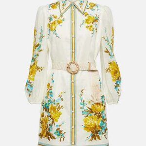 Zimmermann Halcyon Shirtdress,  Size 1